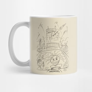 Max Mad Fury Sticks Mug